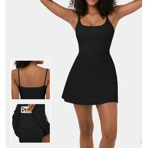 HALARA Black Mini Dress